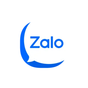 Liên Hệ 5 logo zalo vector